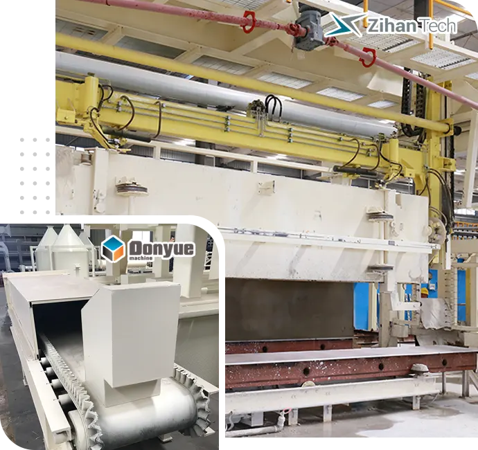 Modern auto brick factory with tunnel kiln technology