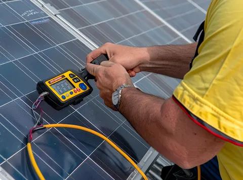 Net metering support for factory rooftop solar