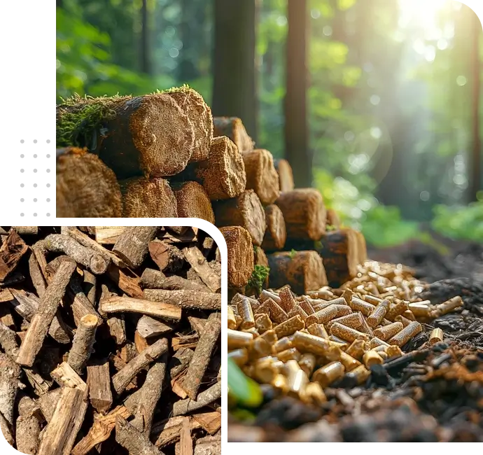 Nationwide biomass pellet supply